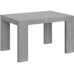 Ausziehbarer Tisch 90x140/244 cm Roxell-Zement