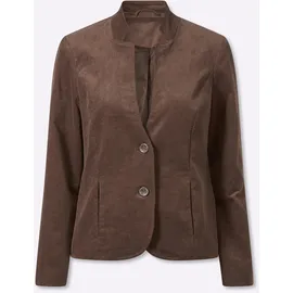 Inspirationen Blazer Braun 42