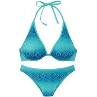Buffalo Bügel-Bikini Damen Blau/Türkis 40 Cup F