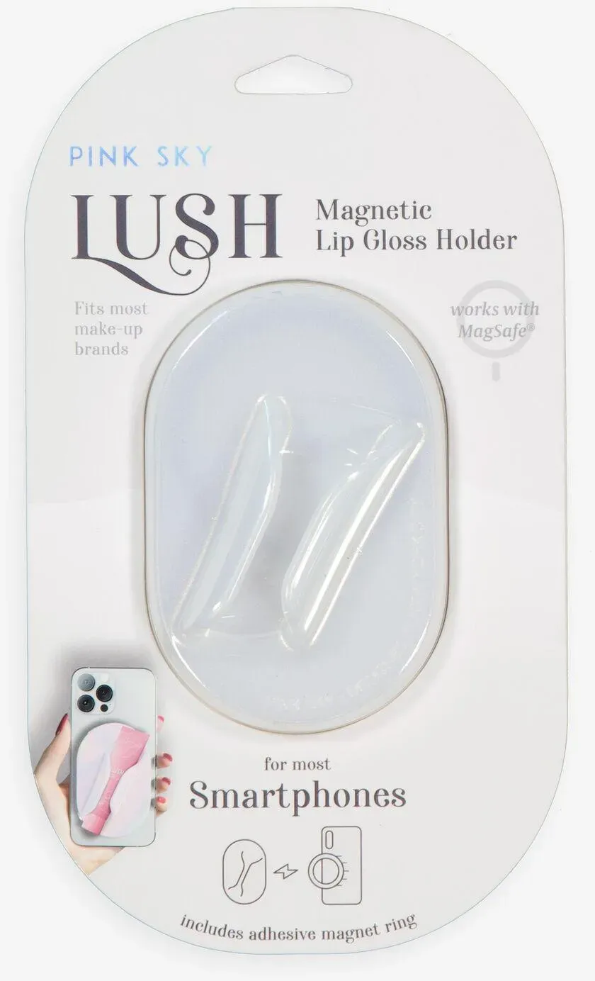 Weißer Lipgloss-Halter für Smartphones