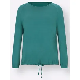wäschepur Schlafanzug Damen grün (smaragd, bedruckt) 44/46