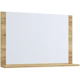 VCM Badspiegel Wandspiegel Bad Ablage Lendas 55x60 cm