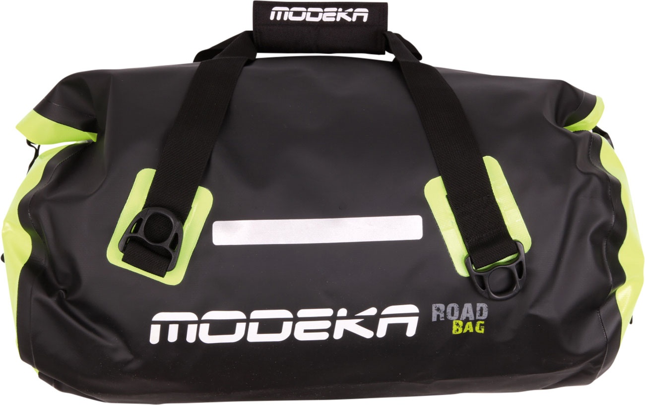 Modeka Road Bag, Gepäcktasche - Schwarz/Neon-Gelb - 30l