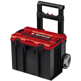Einhell E-Case L Werkzeugtrolley mit Rädern rot|schwarz 44 x 38,5 x 60 cm