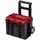 Einhell E-Case L Werkzeugtrolley mit Rädern rot|schwarz 44 x 38,5 x 60 cm