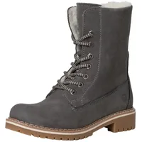 TAMARIS Damen Stiefel Leder grau 36