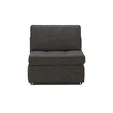Sofa.de Schlafsessel aus Flachgewebe Dany ¦ schwarz ¦ Maße (cm): B: 88 H: 88 T: 96.0