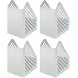 Helit Stehsammler A5 lichtgrau Packung mit 4 Stück