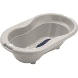 Rotho Babydesign Baby-Badewanne Tilo - mit Anti-Rutschmat - Braun
