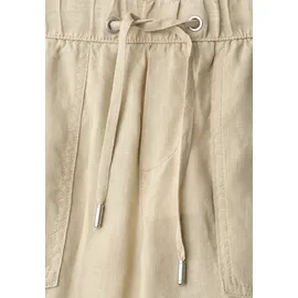 street one studio Stoffhose STREET ONE STUDIO Loose Fit Beige 38 28