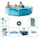 Frame Pool Rund - 305x76 Cm - 7-teilig  S220