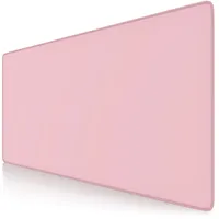 CSL Gaming Mauspad, XXL, 900 x 400 x 3 mm, Schreibtischunterlage, extralarge, waschbar, rosa