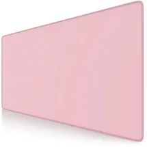 CSL Gaming Mauspad, XXL, 900 x 400 x 3 mm, Schreibtischunterlage, extralarge, waschbar, rosa
