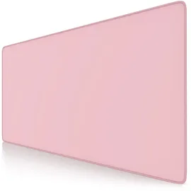 CSL Gaming Mauspad, XXL, 900 x 400 x 3 mm, Schreibtischunterlage, extralarge, waschbar, rosa