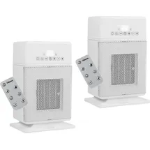 Tristar 2er SET Keramik Elektroheizung 2in1 Heizlüfter & Luftbefeuchter 1800Watt