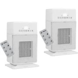 Tristar 2er SET Keramik Elektroheizung 2in1 Heizlüfter & Luftbefeuchter 1800Watt