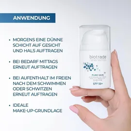 biotradecosmeceuticals Pure Skin Glow Revival Gesichtscreme LSF 50+ 50 ml