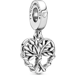 Pandora 799149C00 Silber Charm-Anhänger Herz Familienbaum