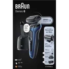 Braun Series 6 61-B7200cc Blau