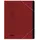 Elba Ordnungsmappe chic A4 7Fächer Karton bordeaux