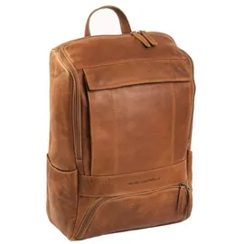 The Chesterfield Brand Rich Business-Rucksack Leder 45 cm Laptopfach braun