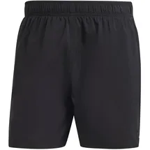 adidas Solid CLX Short-Length Badeshorts Black / Lucid Lemon XL
