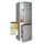 Exquisit KGC5231-60-E-050C Kühl-Gefrierkombination (157 l, 1440 mm hoch, Inoxlook)