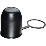 LAS Kugelkupplungs-Schutzkappe PVC mit Schlaufe Schwarz