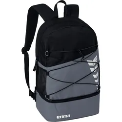 Rucksack Erima SIX WINGS grau|SCHWARZ|SCHWARZ No Size