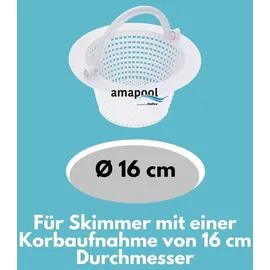 amapool Skimmer weiß 16 cm
