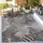 Sanat Floral Outdoor Outdoor-Teppich 60 x 110 cm Grau