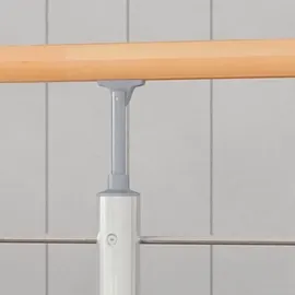 DOLLE Geländer-Set 150 cm Aluminium/Edelstahl/Holz