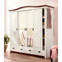 OTTO home Konrad 202 x 207 x 64 cm weiß/kirschbaumfarben