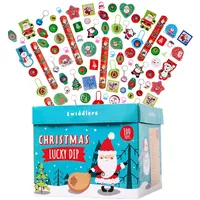 100 Stk Weihnachten Adventskalender Mitgebsel Spielzeug für Jungen & Mädchen...