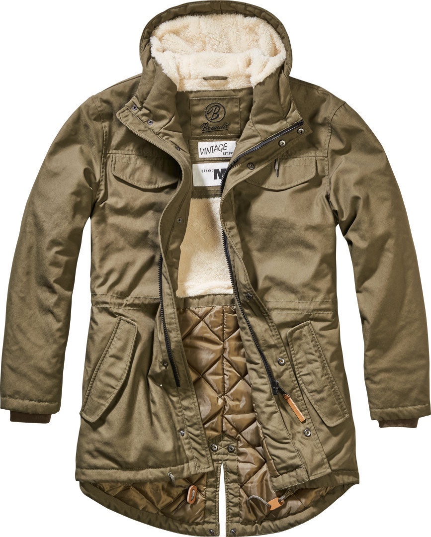 Brandit Marsh Lake Parka, grün, Größe 5XL