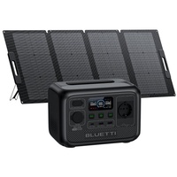 BLUETTI Stromerzeuger AC2A Tragbarer Power Generator mit 120W Solarpanel, 0,30 in kW, (package, mit PV120S Solarmodul), 204.8Wh LiFePO4/300W AC/3.6 kg