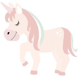 Bild PINK UNICORN - rosa