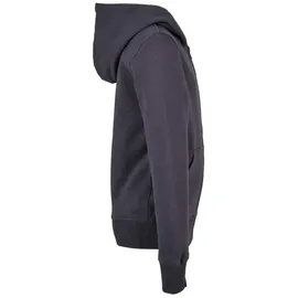 Build Your Brand Organic Basic Reißverschlusspullover Navy 122-128 cm