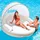 Intex Badeinsel Relaxlounge Canopy Island inkl. Sonnendach