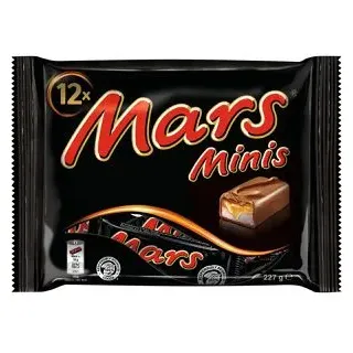 Mars Schokoriegel Minis, 227g, je 18,9g, 12 Riegel