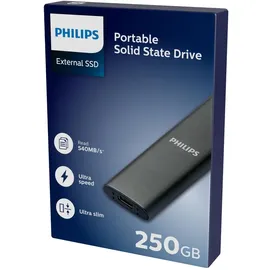 Philips FM25SS031P/00 0,25 TB USB-C 3.2 Grau