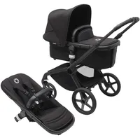 Bugaboo Fox 5 mit Liegewanne und Sitz black/midnight black