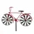 DanDiBo Ambiente Gartenstecker Metall Fahrrad XL 160 cm Rot