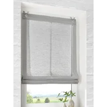 Kutti Raffrollo HEINE HOME Gr. 4, grau B:100cm H:140cm, Raffrollos