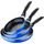 San Ignacio Blue Navy Paradise Pfannen-Set 3-tlg. 16 cm + 20 cm + 24 cm