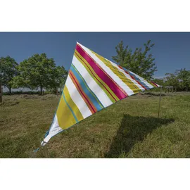 Bent Zip-Canvas Sonnensegel (Größe One Size, weiss)