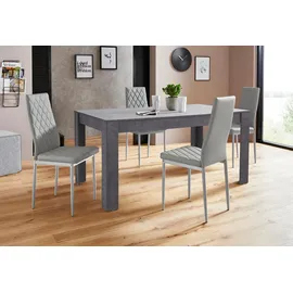 INOSIGN Esstisch INOSIGN "Meigh, TOPSELLER", grau (schieferfarben), B:160cm H:75cm T:90cm, Tische, Esstisch, aus Holzwerkstoff, Breite 160 cm