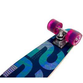 Streetsurfing Wood Twenty Two 25 ́ ́ Cruiser Skateboard Blue/Green