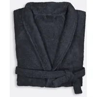 La Redoute Interieurs Bademantel Haxel Mit Schalkragen, Frottee 450 G/m2 Karbongrau