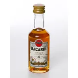 Bacardi Anejo 4 Rum, 0,05l (1 Stück)